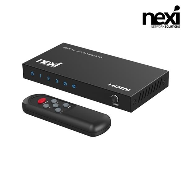 넥시 NX-HD0301SW-4K [KVM 스위치/3:1/HDMI][NX1267]