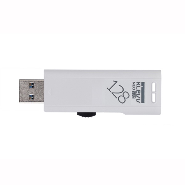 클레브 슬라이드 S32 [USB3.2 Gen1] [화이트/128GB]