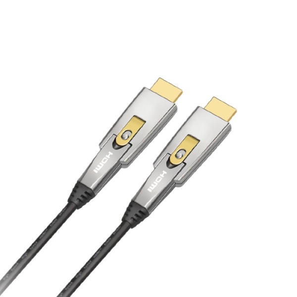 HDMI to HDMI 2.1 광케이블, 배관용 양쪽 분리형 멀티소켓, ST-LHF20H [20m]
