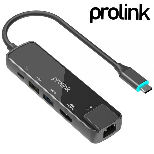 PROLINK WG508B (USB허브/5포트/멀티포트) ▶ [무전원/C타입] ◀
