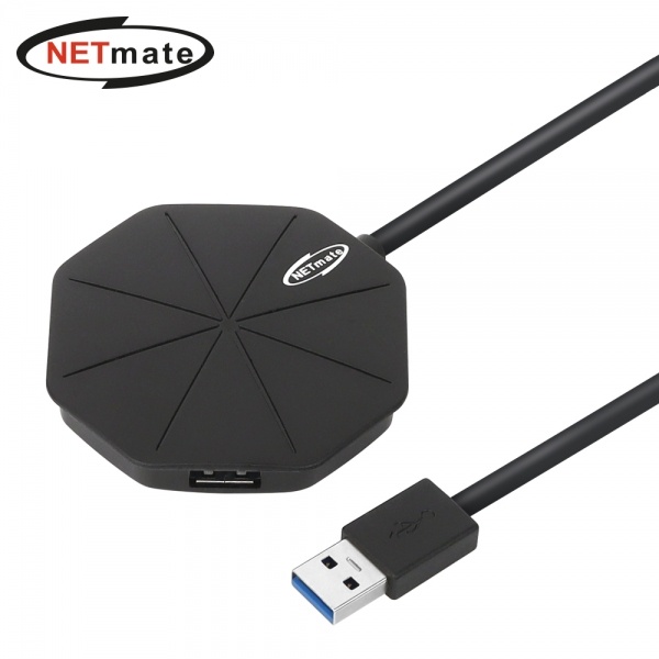 NETmate NM-UBA301 (USB허브/4포트) ▶ [무전원/USB3.0] ◀