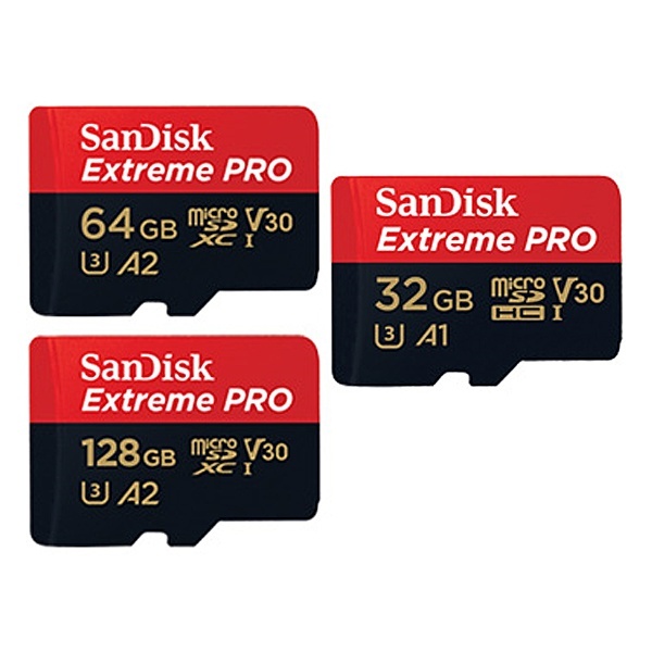 Extreme Pro microSDXC 128GB [어댑터포함] [SDSQXCD-128G-GN6MA] ▶ SDSQXCY-128G-GN6MA 후속모델 ◀