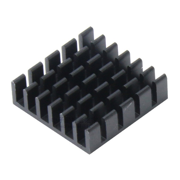 칩셋방열판 사각 알루미늄 20X20X6mm 블랙 [T-TK2006B]