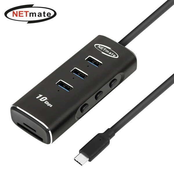 NETmate NM-UBC302 (USB허브/5포트/멀티포트) ▶ [유·무전원/C타입] ◀