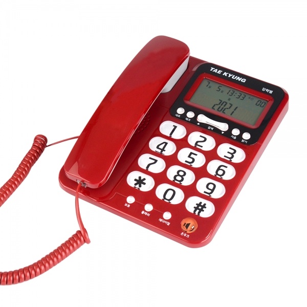 DM-805 발신자표시전화기 강력벨