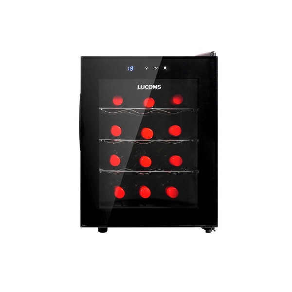 미니 와인셀러 12병 와인냉장고 반도체냉각방식 R012F01-B
