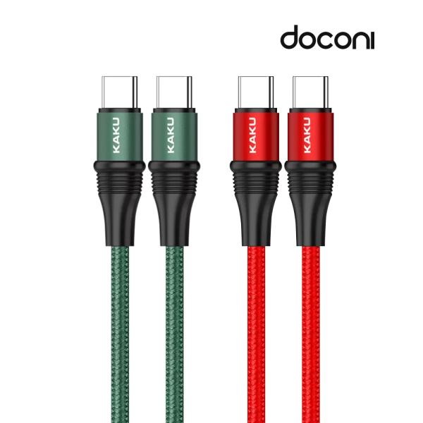 도코니 USB C타입 PD 100W 고속충전 케이블 [CM-CM] [색상랜덤] 1.2M