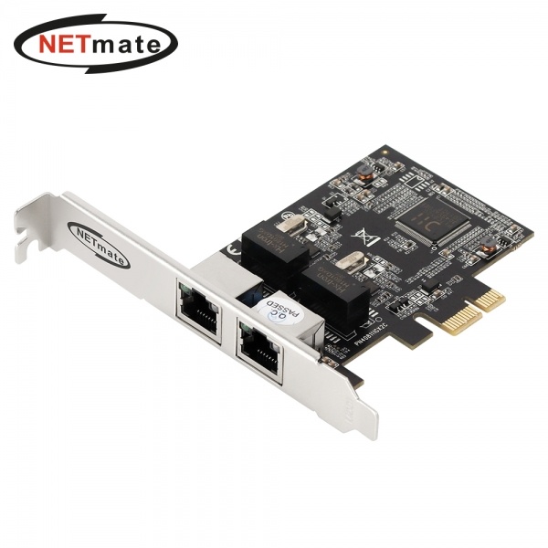 NETmate N-382 (유선랜카드/PCI-E/2포트/1000Mbps)