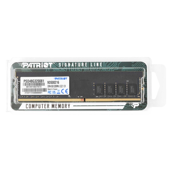 패트리어트 DDR4 PC4-25600 CL22 SIGNATURE [8GB] (3200)
