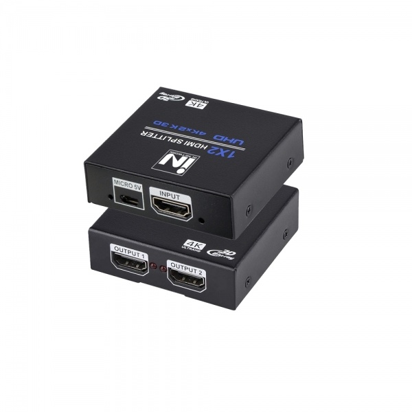 인네트워크 IN-NHD102 [모니터 분배기/1:2/HDMI/4K/오디오 지원] [INV124]