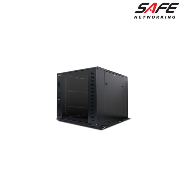 HPS 서버랙 (SAFE 시리즈) 블랙 [12U] [SAFE-590S]