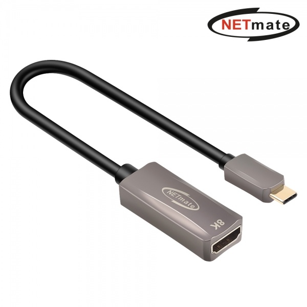 [강원전자] NETmate USB Type C to 8K HDMI 컨버터 [NM-TCV01]