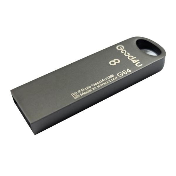 USB, 굿포유 Lauf G84 [8GB/메탈그레이]
