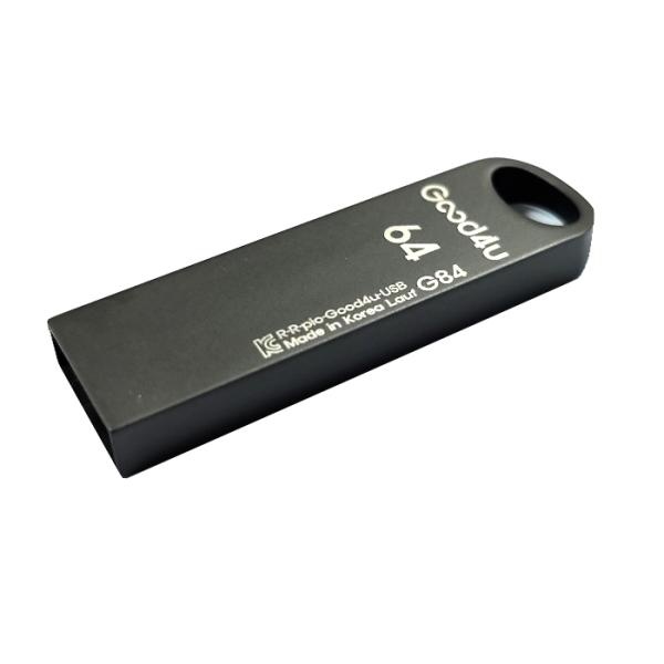 USB, 굿포유 Lauf G84 [64GB/메탈그레이]