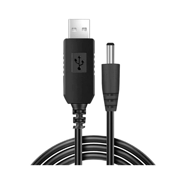 USB-A to DC 전원 변환케이블, MBF-UP5V12 [외경 5.5 / 내경 2.1] [1m]