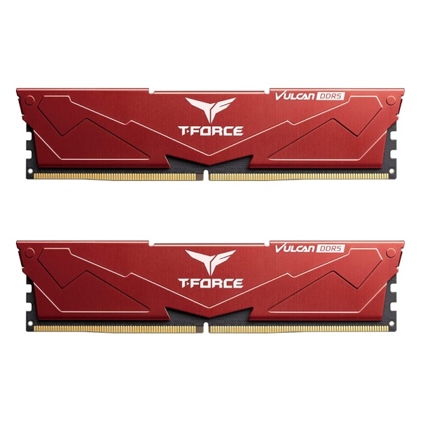 T-Force DDR5 PC5-48000 CL38 VULCAN RED 서린 [32GB (16GB*2)] (6000)