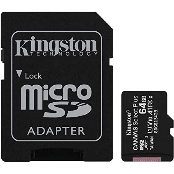 MicroSDHC/XC, Class10, UHS-I (U1), CANVAS Select Plus (SDCS2) MicroSDXC 64GB [어댑터 포함]