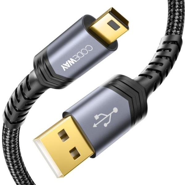 USB-A 2.0 to Mini 5핀 변환케이블, WU5155-0.3M [0.3m]