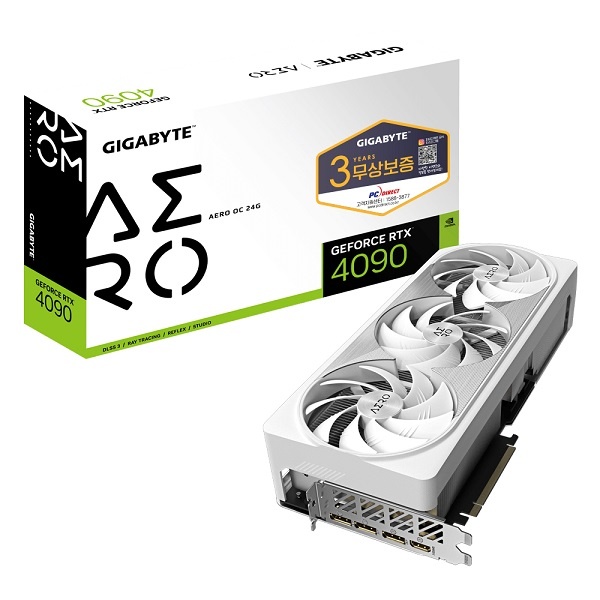 GeForce RTX 4090 AERO OC D6X 24GB 피씨디렉트