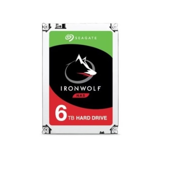 IRONWOLF HDD 6TB ST6000VN006 멀티팩 (3.5HDD/ SATA3/ 5400rpm/ 256MB/ PMR) [단일]