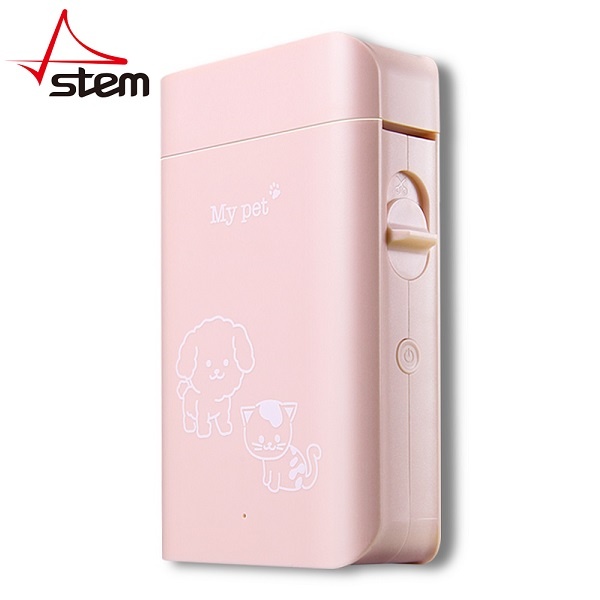 휴대용 라벨 스티커 프린터 SM-300 (핑크)