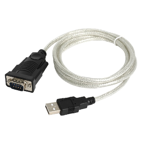 USB-A 2.0 to RS232 시리얼 변환케이블, PL531 PL-US232F [1.6m]