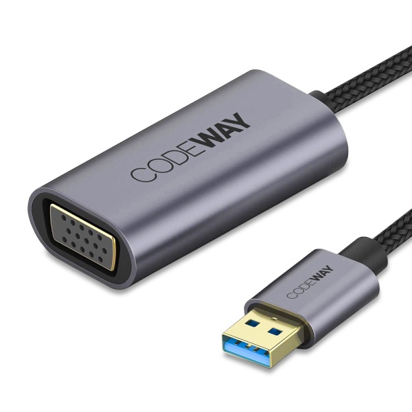 USB-A 3.0 to RGB(VGA) 컨버터, 외장 그래픽카드 변환 [LA6141]