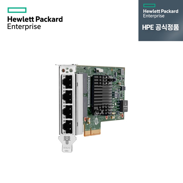 [811546-B21] HPE Ethernet 1Gb 4-port BASE-T I350-T4V2 Adapter 서버용 네트워크카드