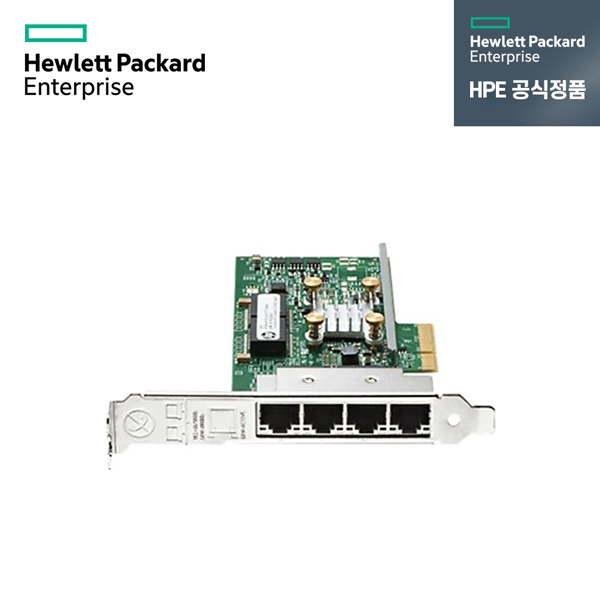 [647594-B21] HPE Ethernet 1Gb 4-port BASE-T BCM5719 Adapter 서버용 네트워크 NIC