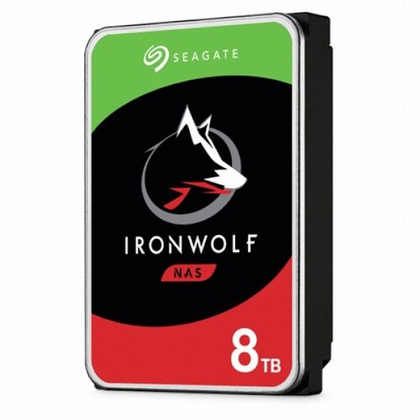 IRONWOLF HDD 8TB ST8000VN002 멀티팩 (3.5HDD/ SATA3/ 5400rpm/ 256MB/ PMR) [단일]