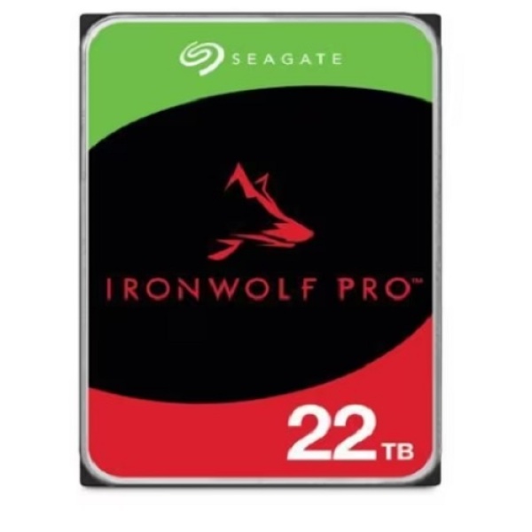 IRONWOLF PRO HDD 22TB ST22000NT001 멀티팩 (3.5HDD/ SATA3/ 7200rpm/ 512MB/ PMR) [단일]