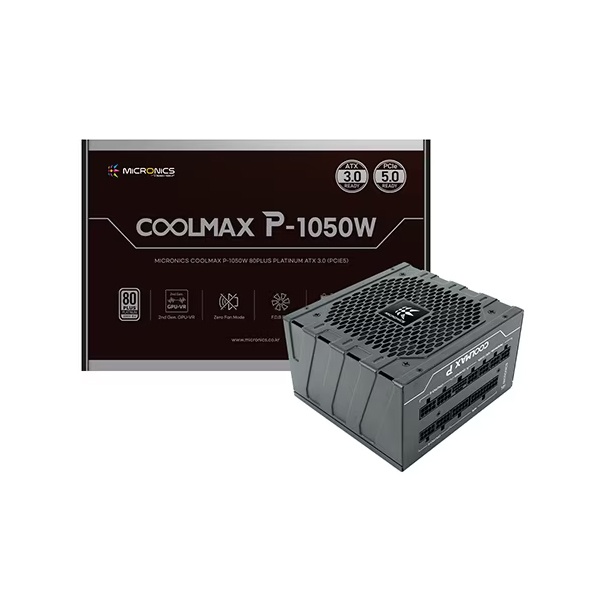 COOLMAX P-1050W 80PLUS PLATINUM ATX 3.0 (PCIE5) (ATX/1050W)