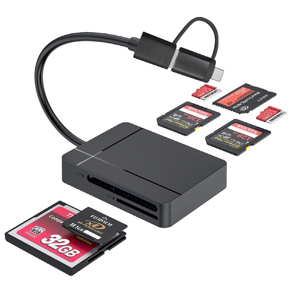 NEXT-트루디 SD카드리더기 (USB3.0 A/C 5in 1 카드리더기)