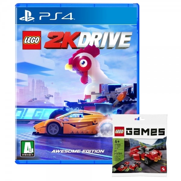 PS4 레고 2K 드라이브 한글 어썸에디션 아쿠아더트레이서 증정