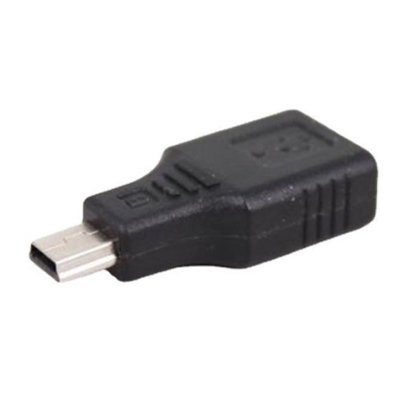USB-A 2.0 to Mini 5핀 F/M 변환젠더, T-USBG-AF5PM *충전&데이터전송 지원*