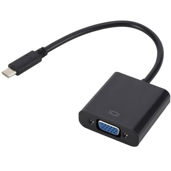 USB C타입 to VGA컨버터 스마트폰 노트북 모니터 연결
