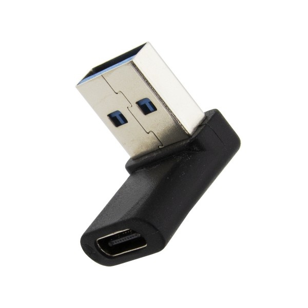 에이치디탑 USB C타입 컨버터 90도 꺾임 변환 젠더 HT-CL001