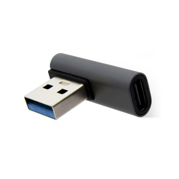 에이치디탑 USB C타입 컨버터 90도 측면 꺾임 변환 젠더 HT-CL002
