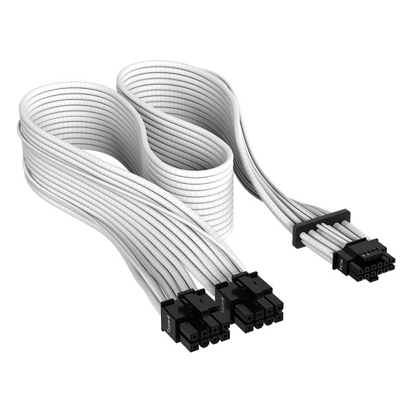 디바이스마트,컴퓨터/모바일/가전 > 컴퓨터 부품 > 쿨러/튜닝용품 > 튜닝용품,,Premium 600W PCIe 5.0 Type-4 12VHPWR 슬리빙 케이블 [화이트],Type-4 12VHPWR 600W Cable/pcie 5.0 psu cable/GPU power cable/1x650mm/2x8pin to 1x 12+4-pin/케이블