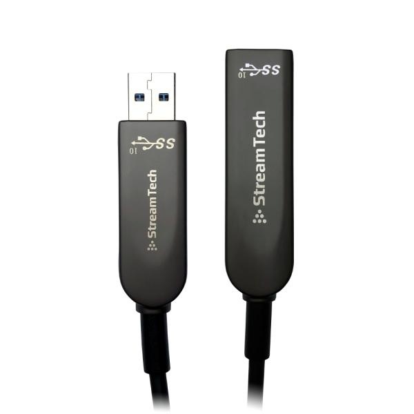 USB-A 3.1 Gen2 to USB-A 3.1 Gen2 M/F 연장 광케이블, STF-ATA50FN [50m] *보조전원연결필수*