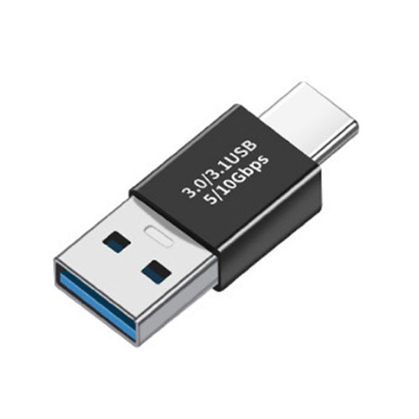 [AM-CM] USB-A 3.0 to Type-C M/M 변환젠더, T-USB3-AMCM [블랙]
