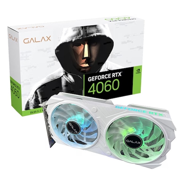 GALAX GeForce RTX 4060 EX WHITE OC D6 8GB
