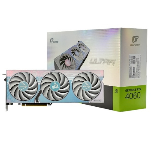 iGame GeForce RTX 4060 ULTRA OC White D6 8GB