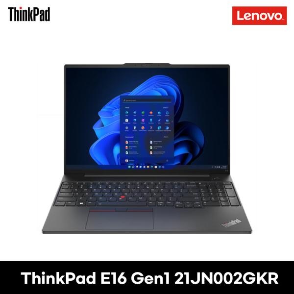 ThinkPad E16 Gen1 21JN002GKR intel [I5-1335U/8G/256G/WUXGA/WIN11Home] [기본제품]