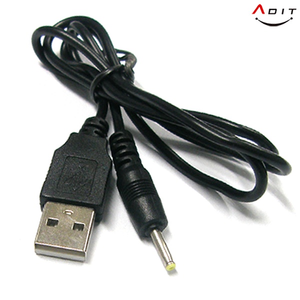 USB-A 2.0 to DC 전원 변환케이블, AQ0122 [외경 2.5 / 내경 0.7] [0.7m]