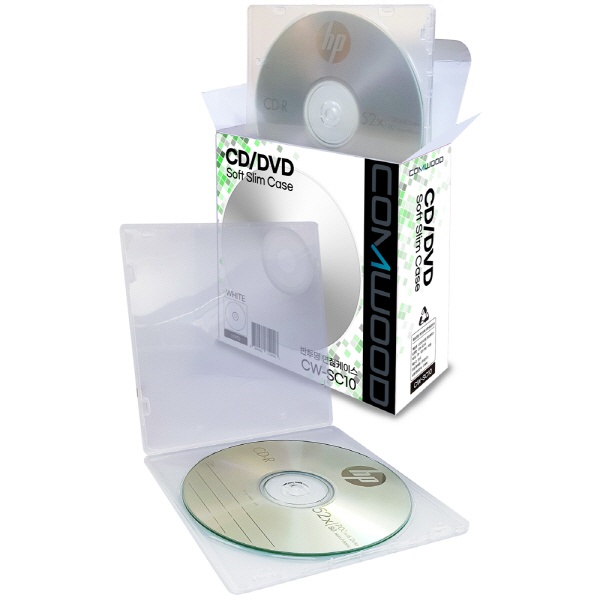 연질 10P CD 케이스 CW-CP10