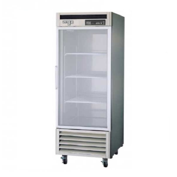 업소용 냉장고 간냉식 올스텐 유리문 LS-611RN-1G