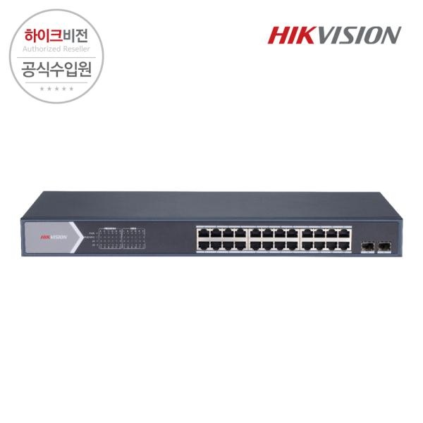 DS-3E1526P-SI [스위칭허브/24포트/1000Mbps/PoE]