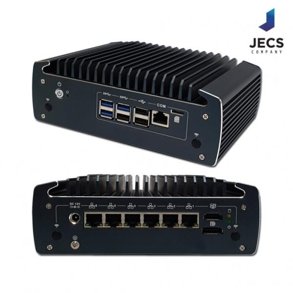 산업용 미니 PC JECS-1000GBL6 인텔 코어 i5-10210U CPU, 4xPOE