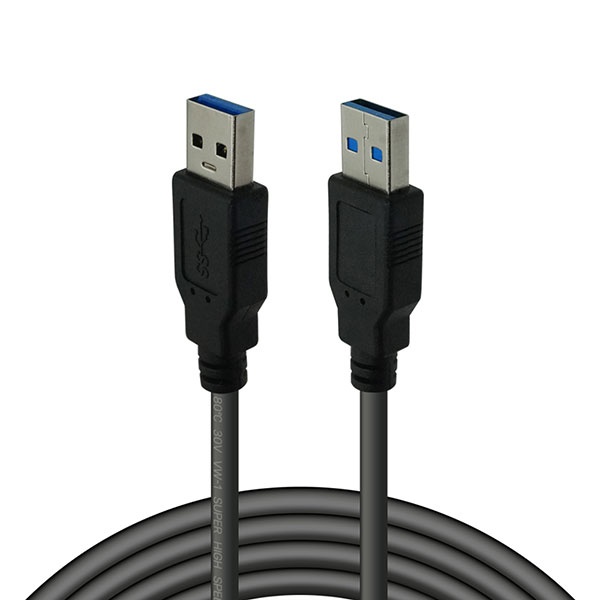 [AM-AM] USB-A 3.0 to USB-A 3.0 케이블, 보급형, DWUA04 [블랙/1.5m]